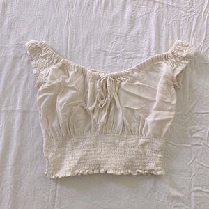 John Galt off shoulder top